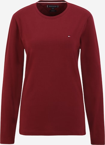 T-Shirt TOMMY HILFIGER en rouge : devant