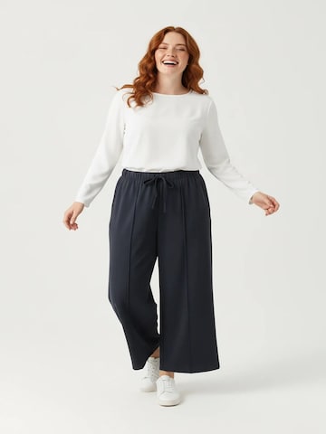 Shape Of You Loosefit Kalhoty – modrá: přední strana
