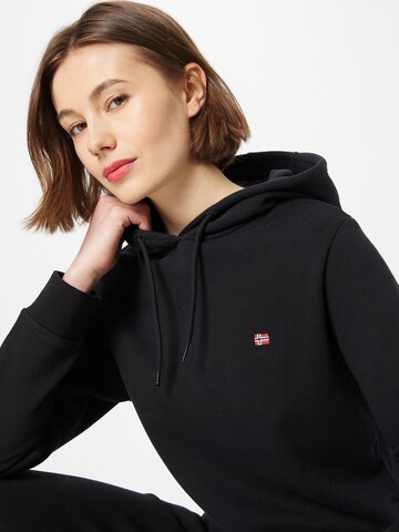 NAPAPIJRI Sweatshirt 'BALIS' in Schwarz