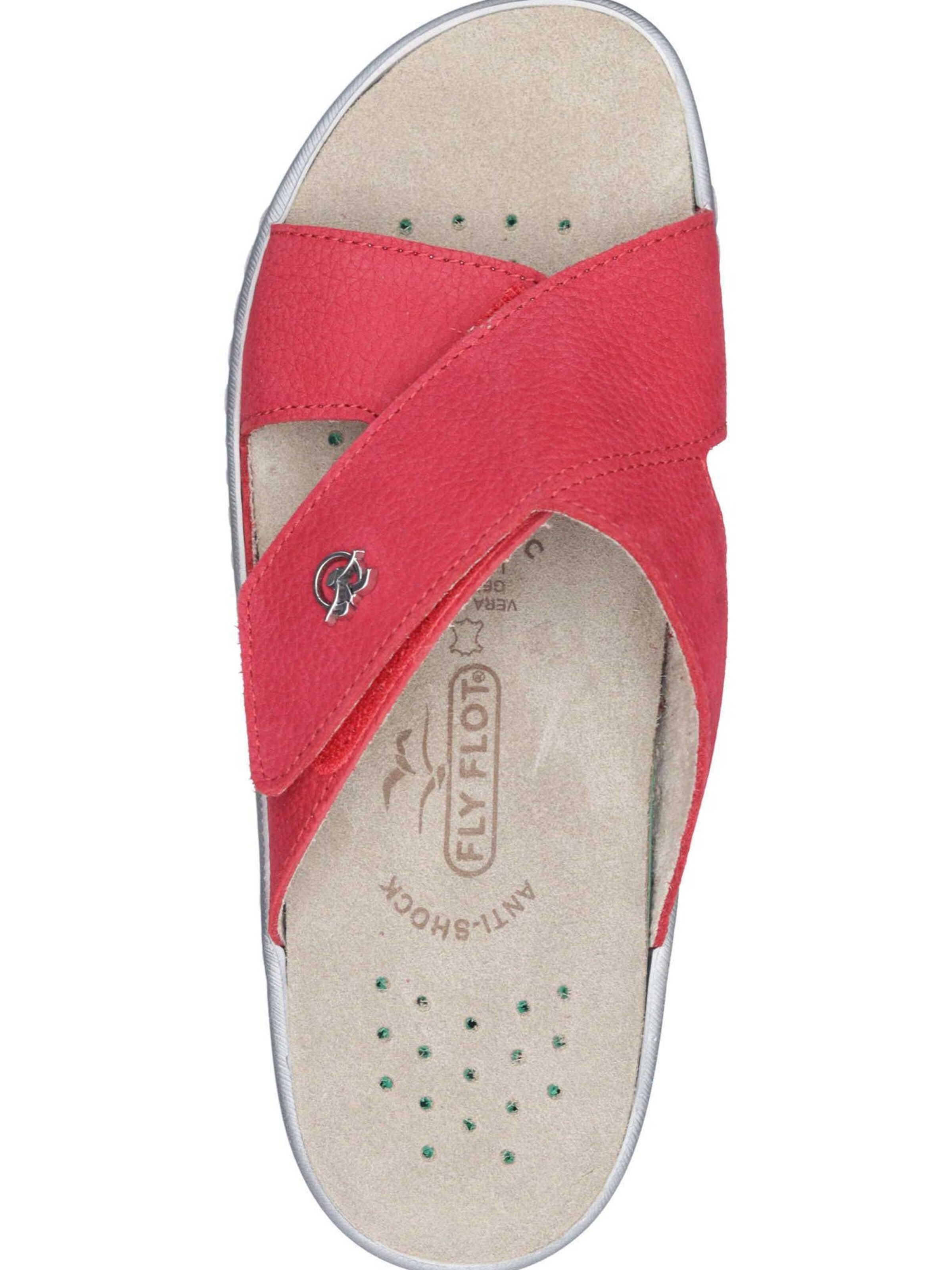 FLY FLOT Mules in Red