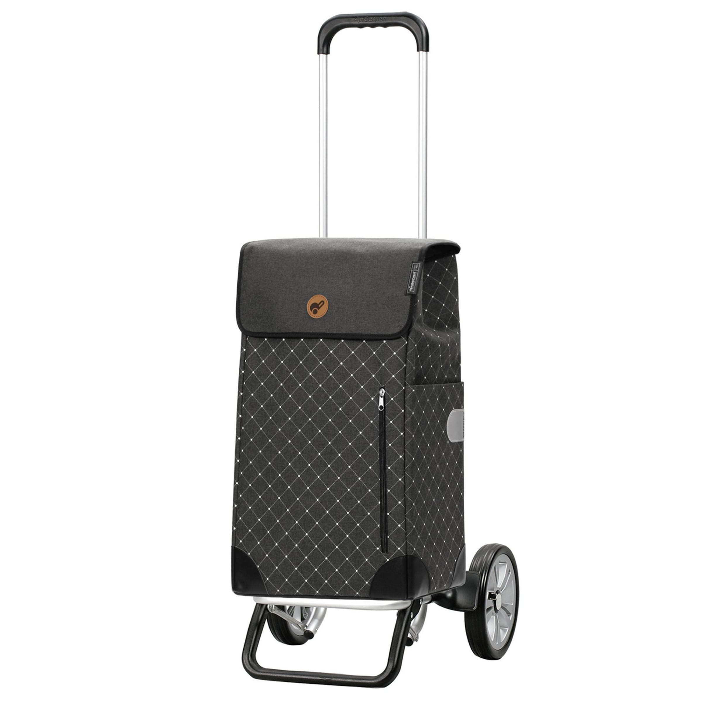 Andersen Shopper Trolley 'Sofia' in Grijs: voorkant