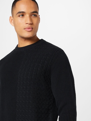 ABOUT YOU Pullover 'Willi' in Schwarz