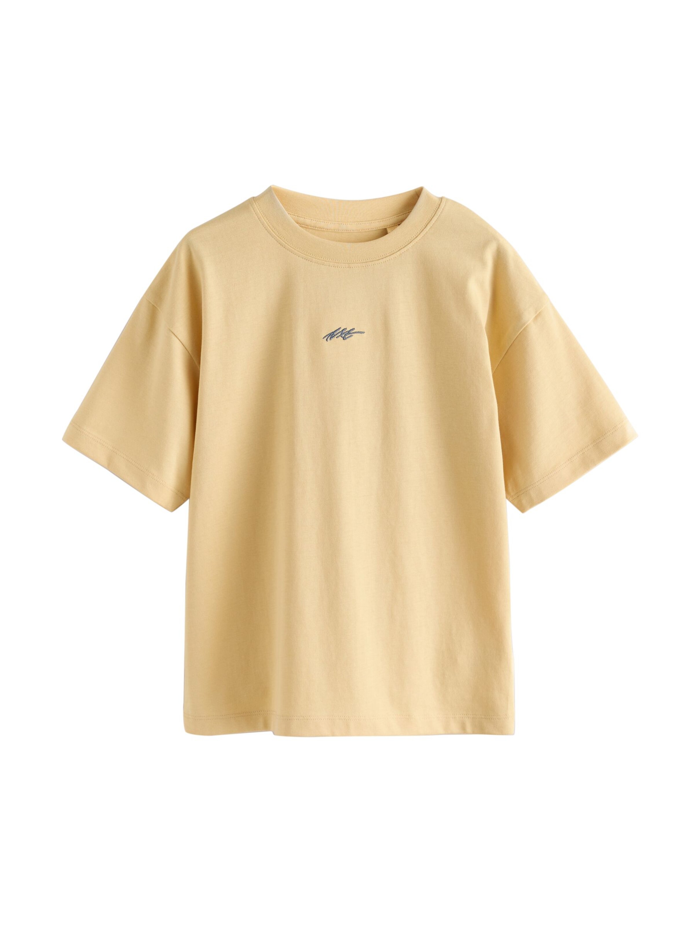 Next T-shirt i gul