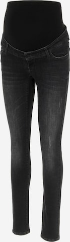 MAMALICIOUS Slim fit Jeans in Black: front