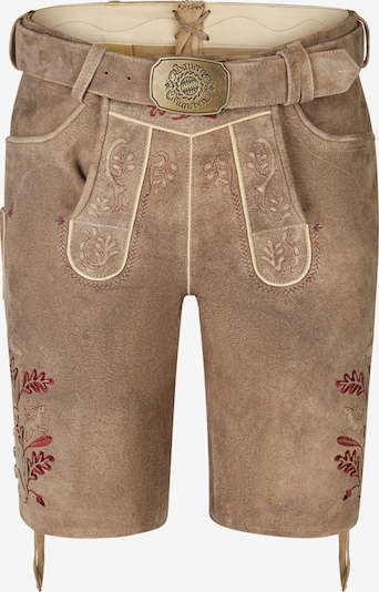 SPIETH & WENSKY Lederhose 'Hochburg', Länge: 45 cm in 102 in braun, Produktansicht