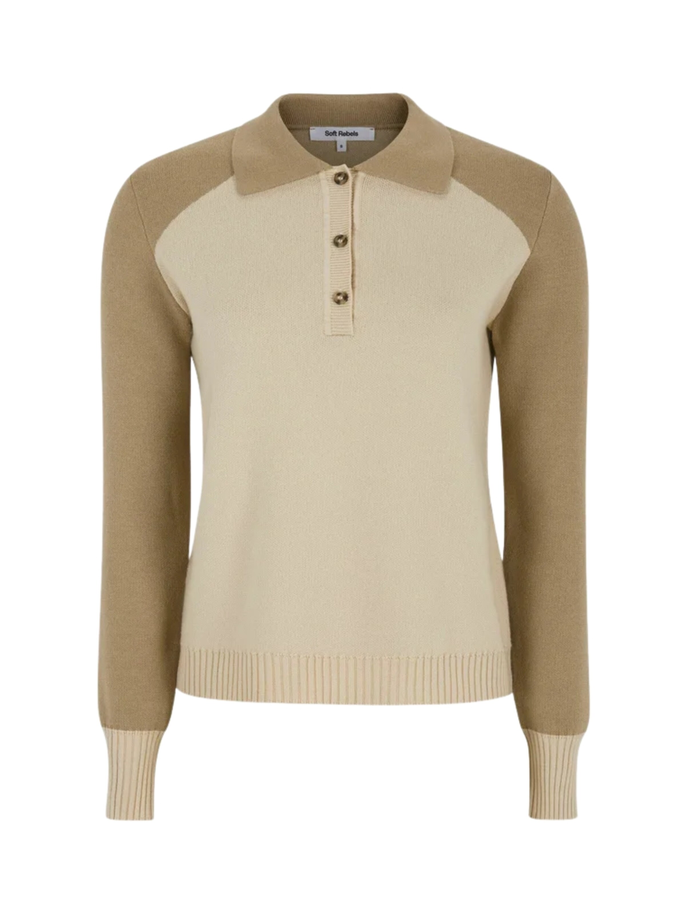 Pullover ' SRElanore ' di Soft Rebels in marrone: frontale
