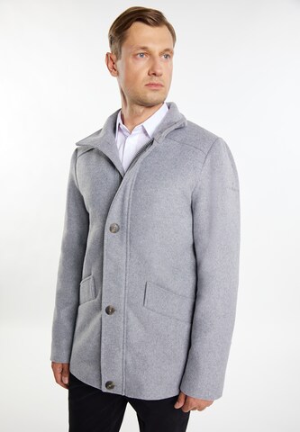 DreiMaster Klassik Between-Season Jacket in Grey: front