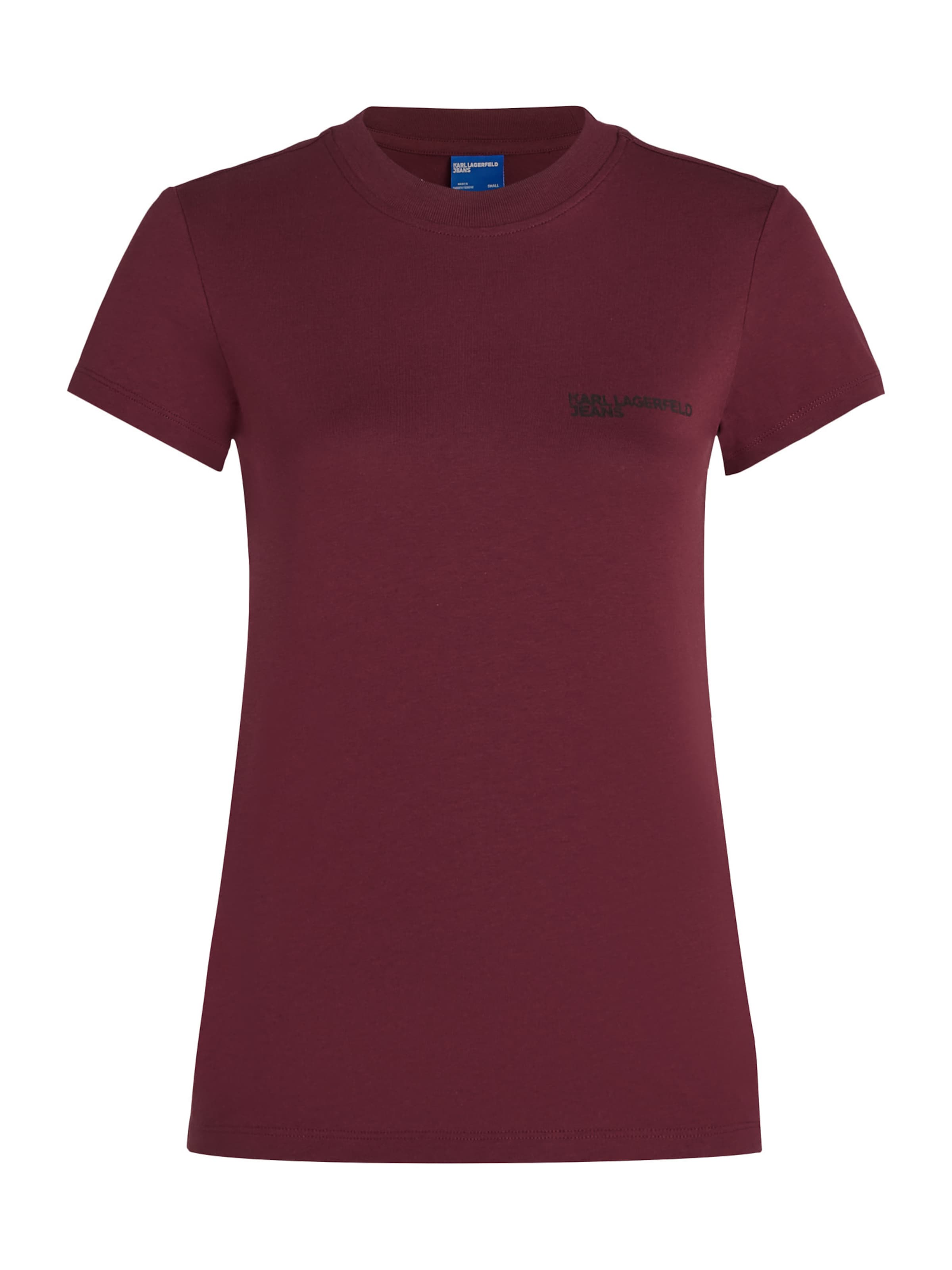 KARL LAGERFELD JEANS Koszulka w kolorze czerwony: przód