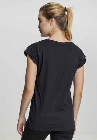 Merchcode Shirt 'Selena Gomez' in Zwart