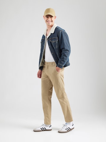 LEVI'S ® Átmeneti dzseki 'Relaxed Fit Sherpa Trucker Jacket' - kék