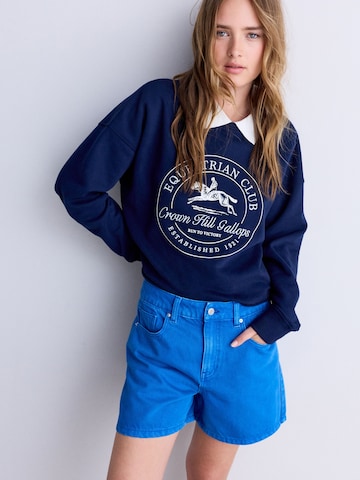 Wide Leg Jean Next en bleu