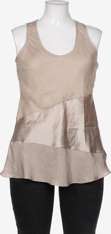 Brunello Cucinelli Bluse XL in Beige: predná strana