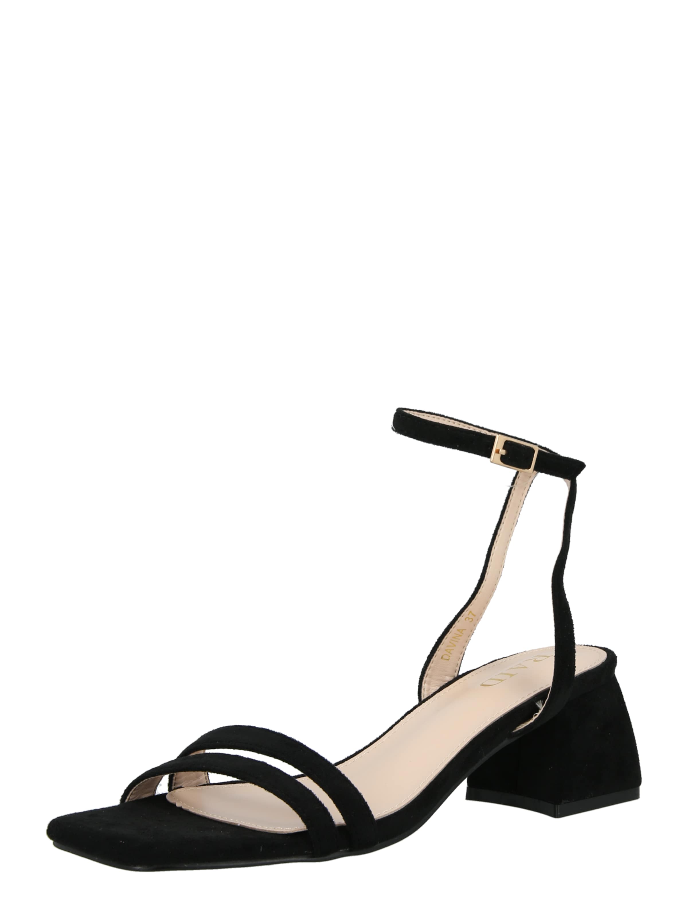 Sandale cu baretă 'DAVINA' de la Raid pe negru: față