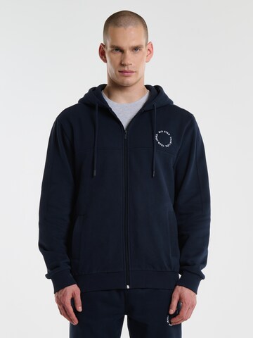 Veste de survêtement 'AJRON' BIG STAR en bleu : devant