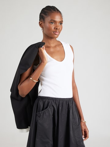 TOPSHOP Top 'RACHEL' - Biela: predná strana
