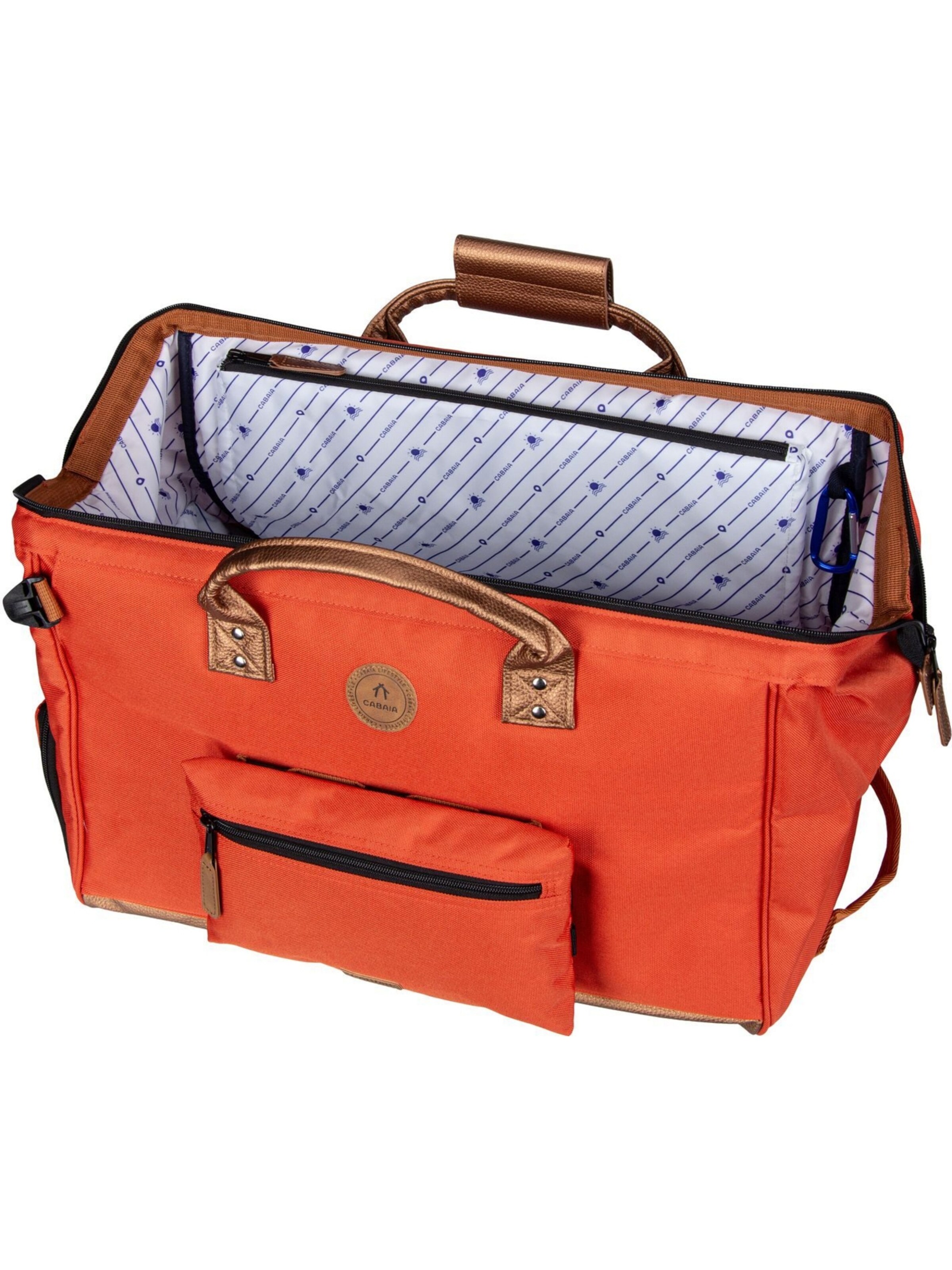 Cabaia Travel Bag in Orange
