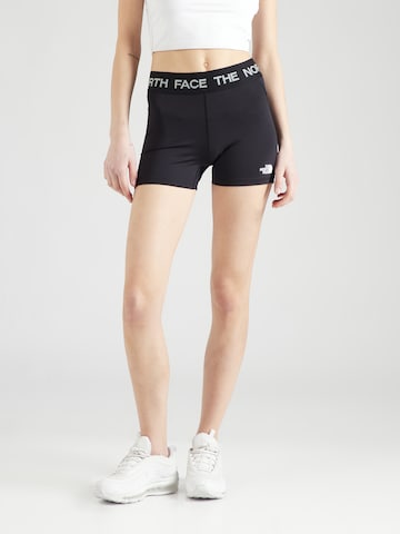 THE NORTH FACE Skinny Sportshorts in Schwarz: predná strana