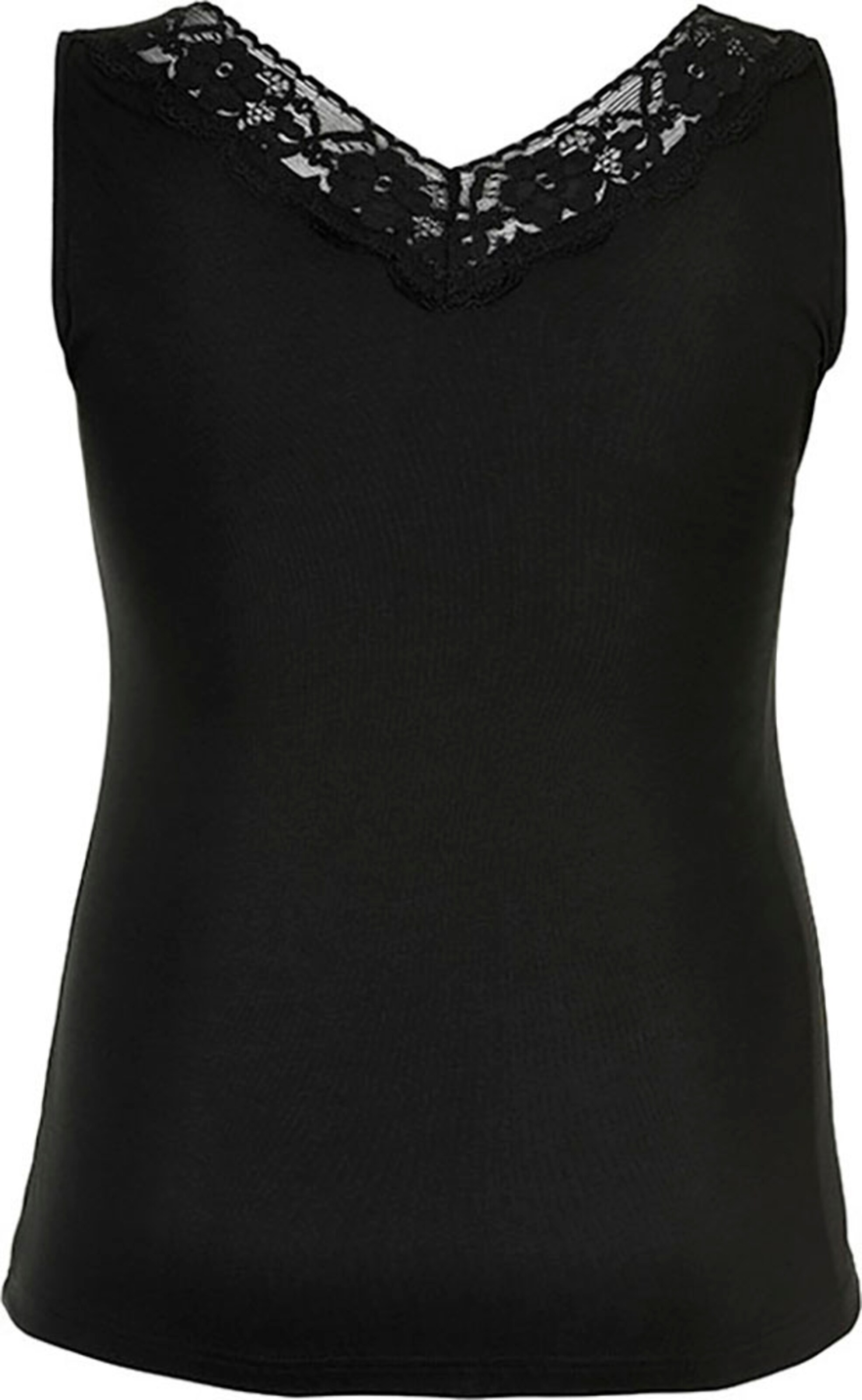 SANDGAARD Top in Black: front