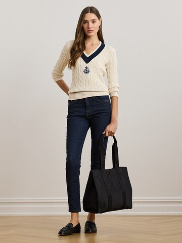 Lauren Ralph Lauren Shopper 'STEVIE' in Zwart