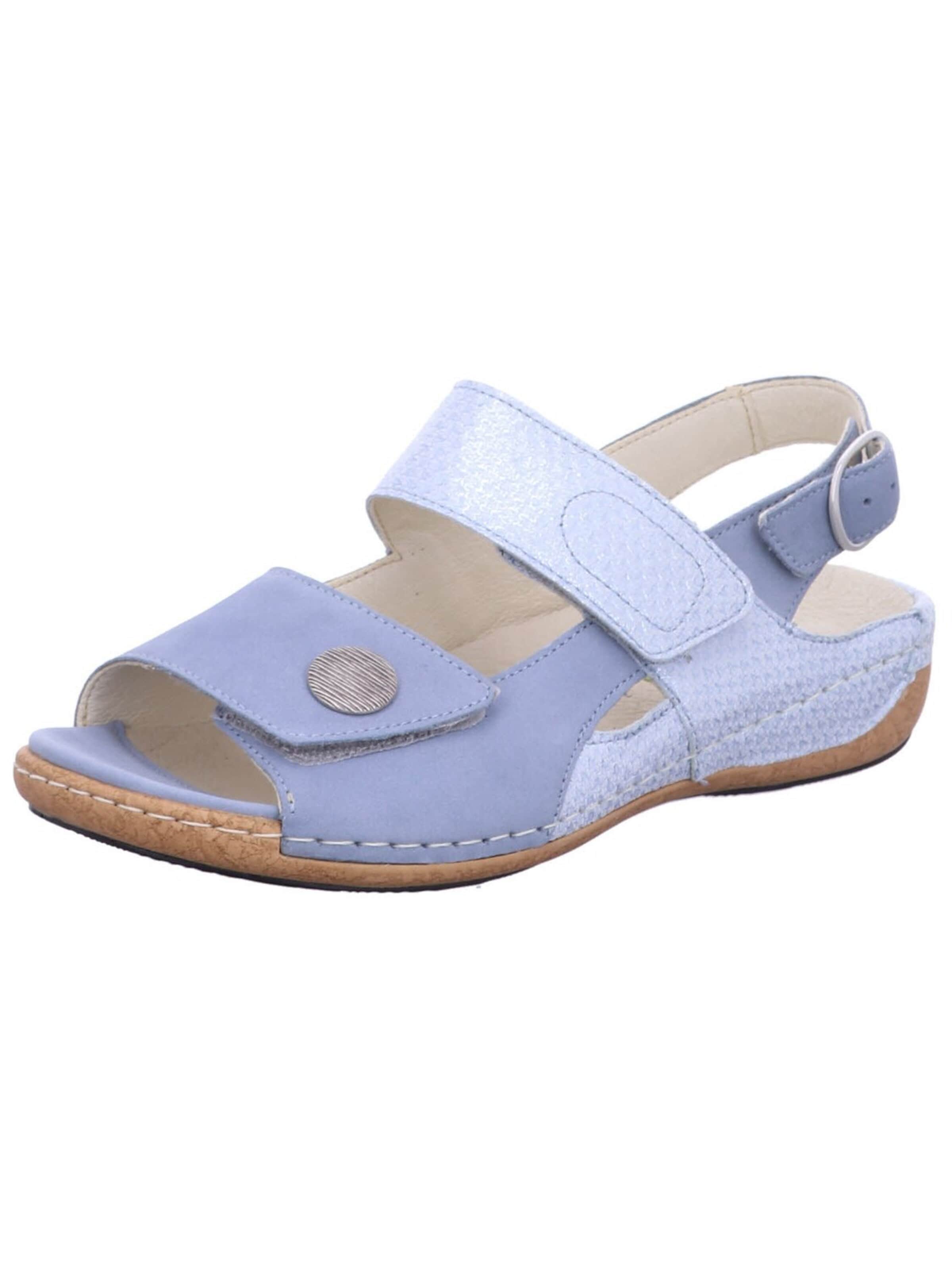 Sandalo di WALDLÄUFER in blu: frontale