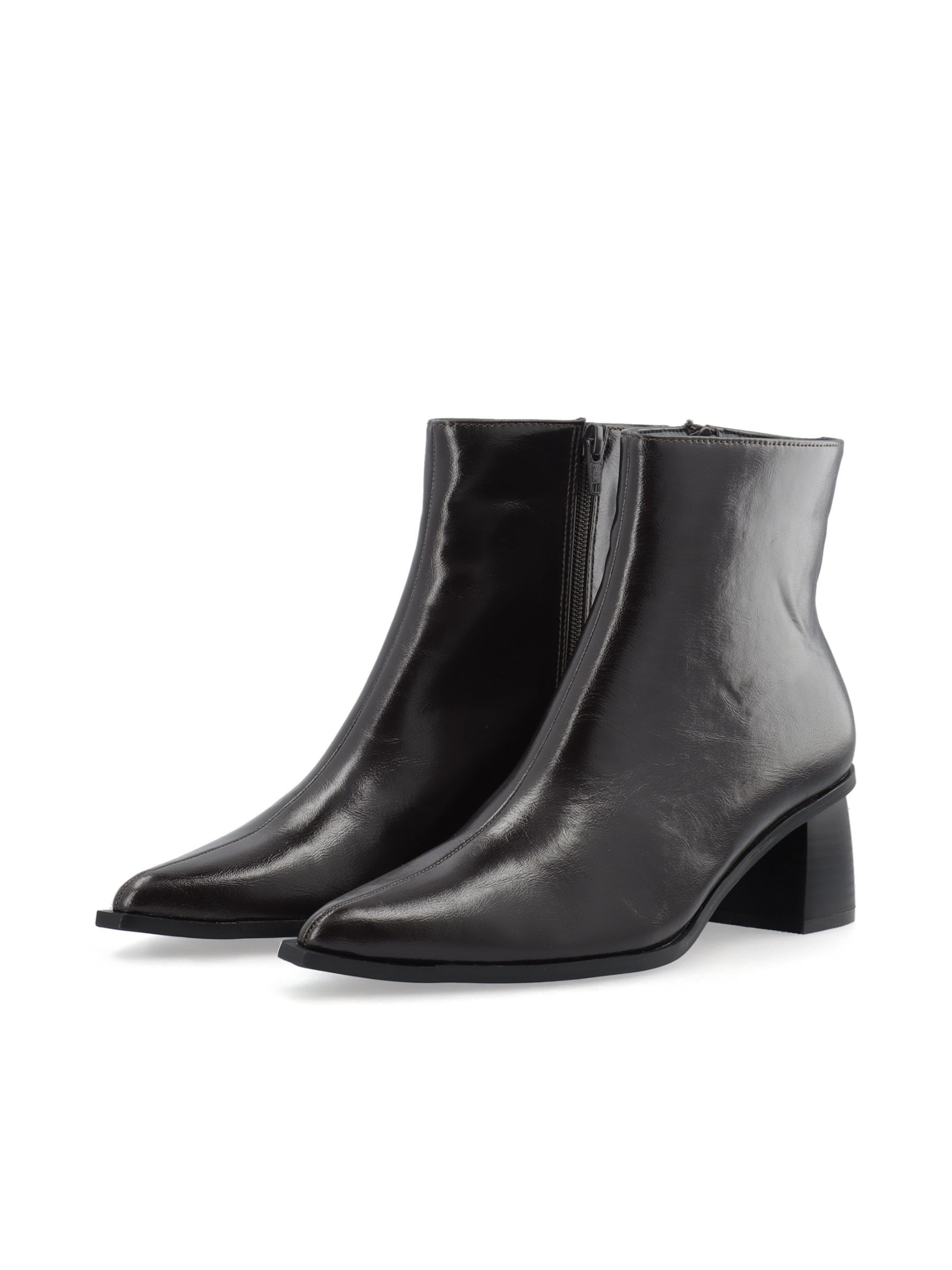 Bianco - Botas de tobillo 'Leonora' en negro