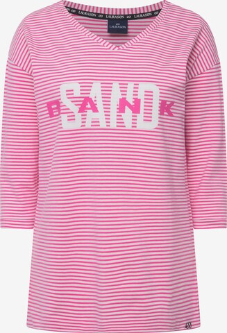 T-shirt LAURASØN en rose : devant