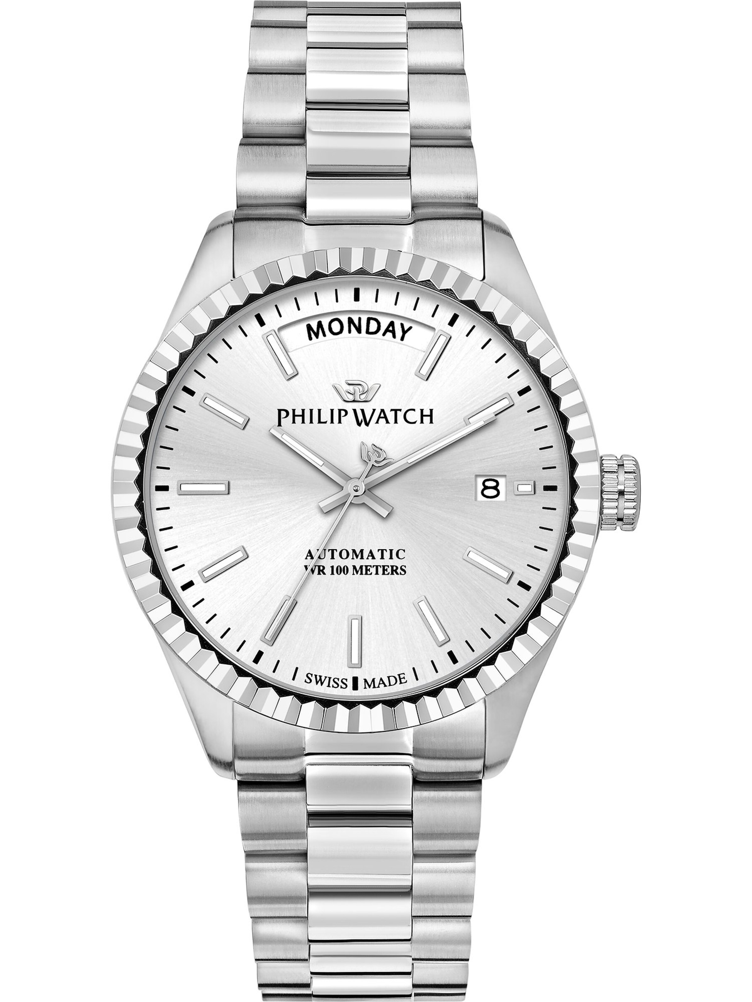 Philip Watch Analog Watch in Silver: front