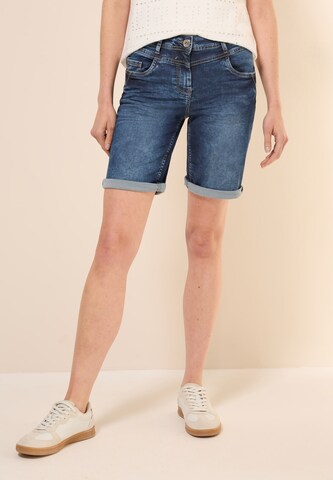 CECIL Regular Jeans in Blue: front