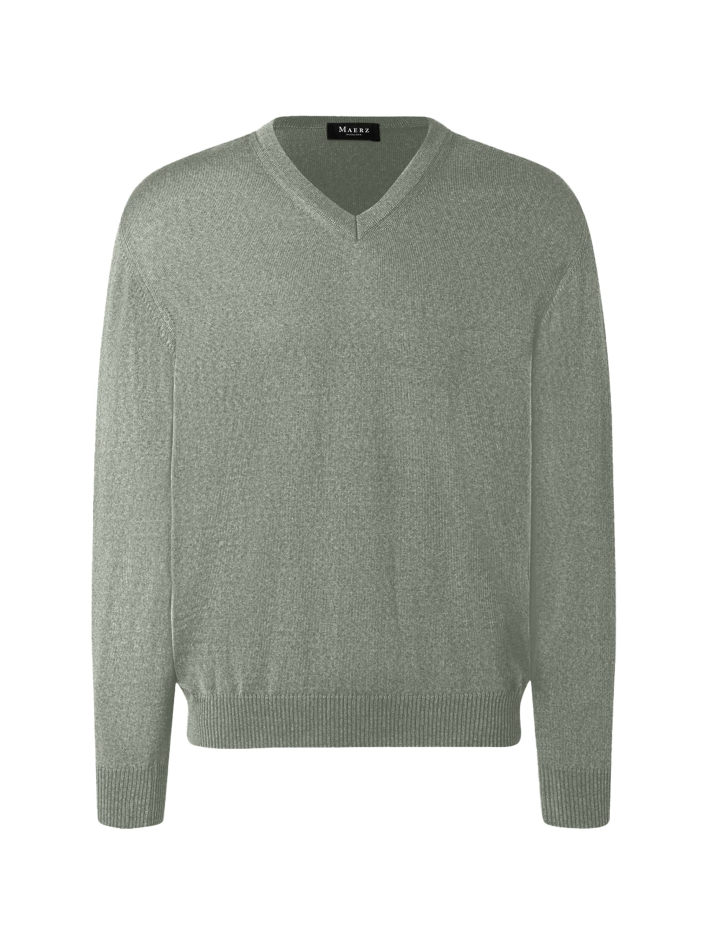 Pullover di MAERZ Muenchen in verde: frontale