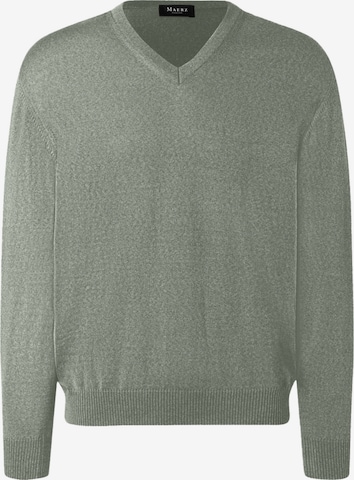 Pullover di MAERZ Muenchen in verde: frontale
