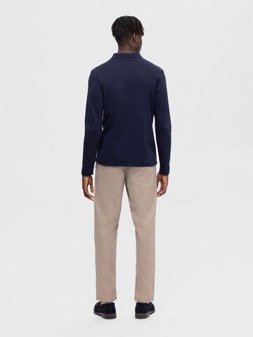 Maglietta 'Toulouse' di SELECTED HOMME in blu