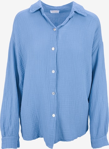 Seasons of April Blouse 'Sasha' in Blue: front