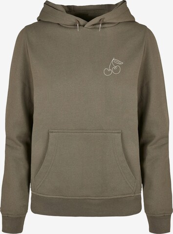 Sweat-shirt Merchcode en vert : devant