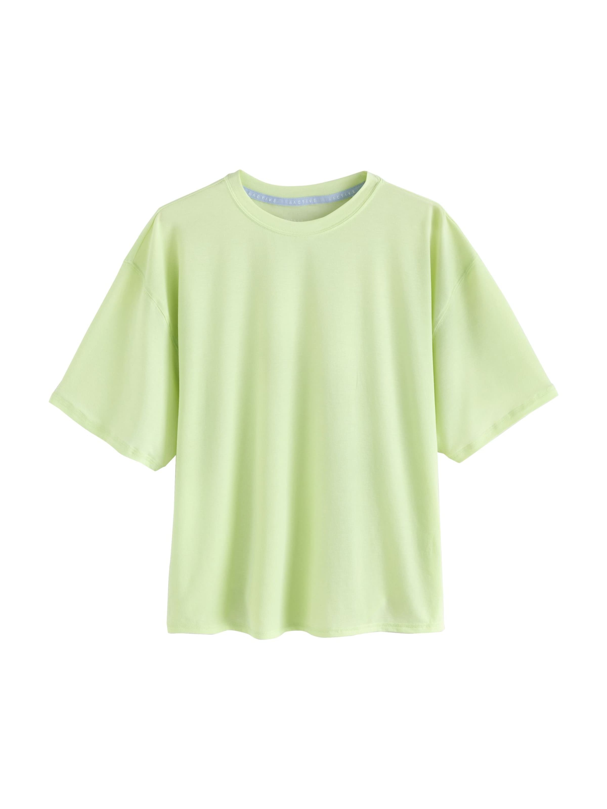 Next T-shirt 'Active' i grön: framsida