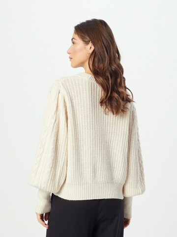 MSCH COPENHAGEN - Pullover 'Iveta Peony' em bege