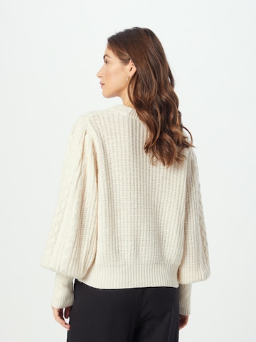 MSCH COPENHAGEN Pullover 'Iveta Peony' in Beige