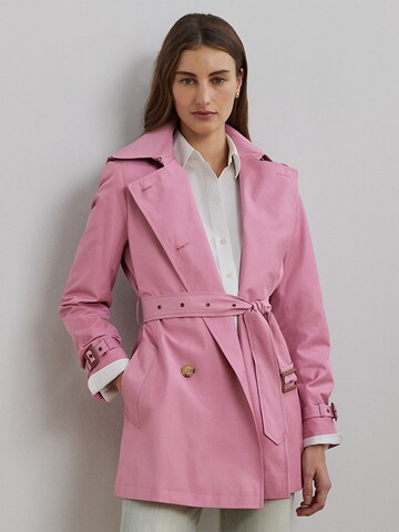 Lauren Ralph Lauren Демисезонное пальто в Ярко-розовый: спереди
