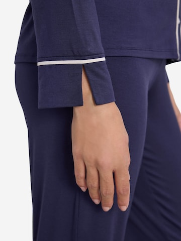 Goldenbay Pyjama 'Oleander' in Blau