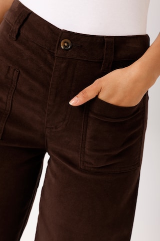 PETROL Wide leg Pants in Brown