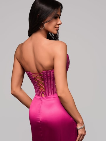 Ombre Avondjurk in Roze