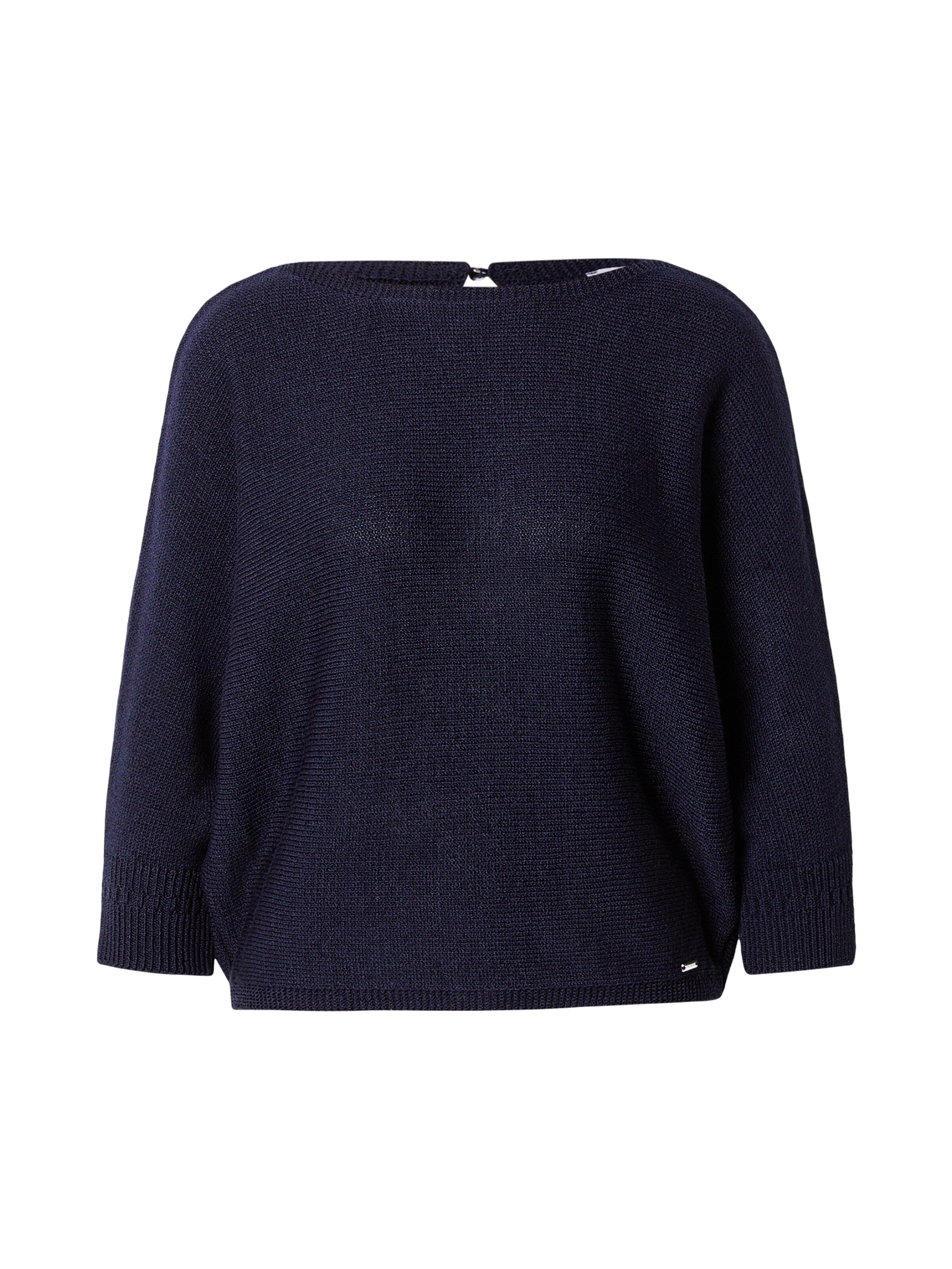 MORE & MORE Sweater 'Dolman' in Blue: front