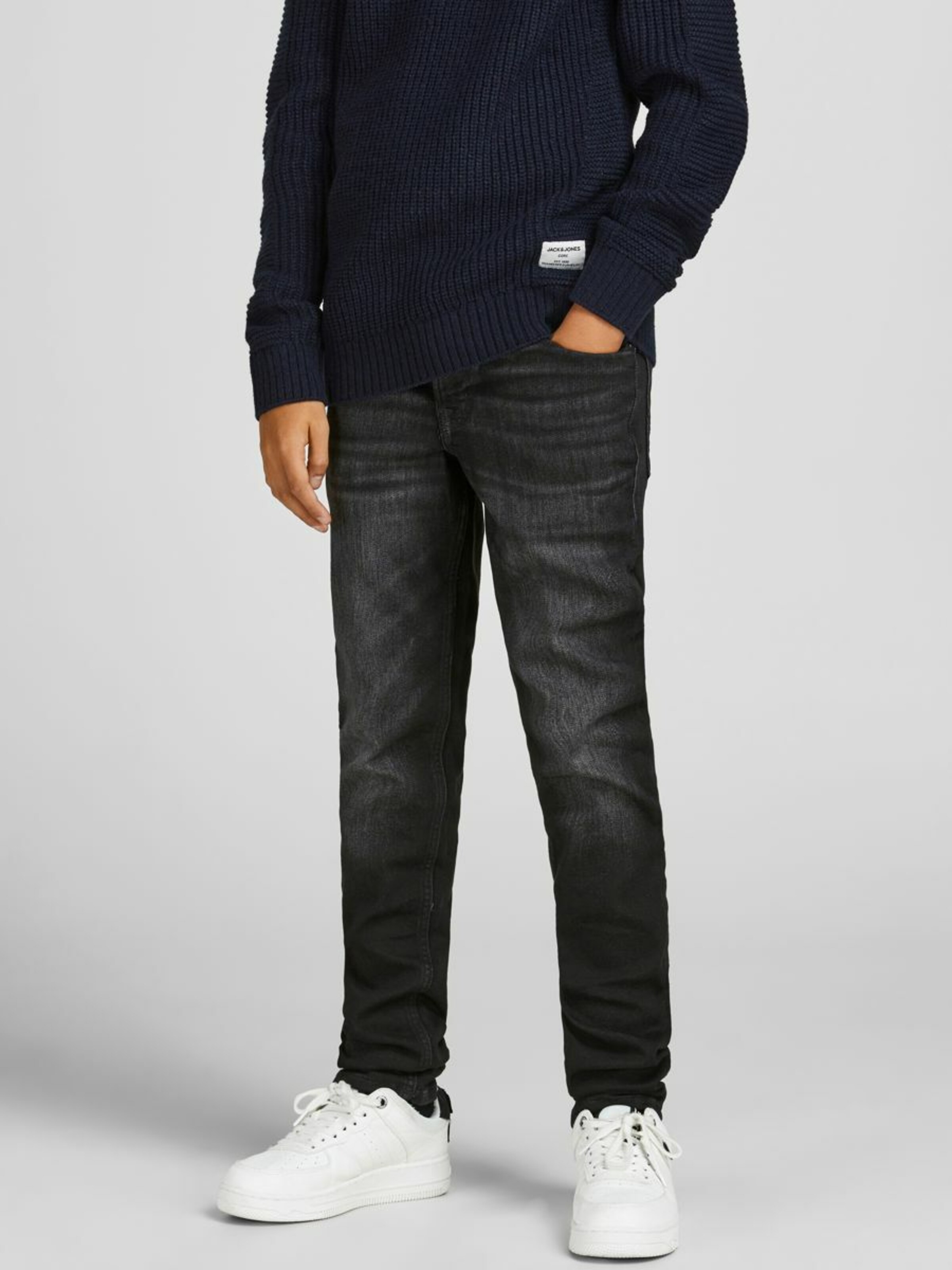 Kinder Teens (Gr. 140-176) Jack & Jones Junior Hose in Schwarz - RL68794 Kinder Teens (Gr. 140-176) Jack & Jones Junior Hose in Schwarz - RL68794