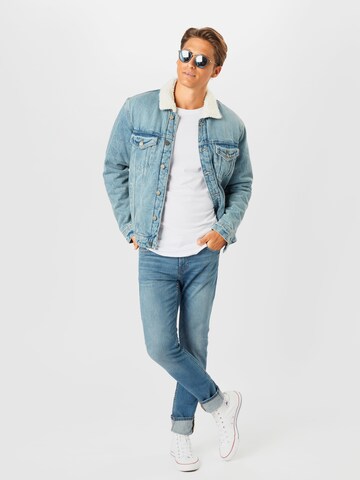 Coupe slim Jean Only & Sons en bleu