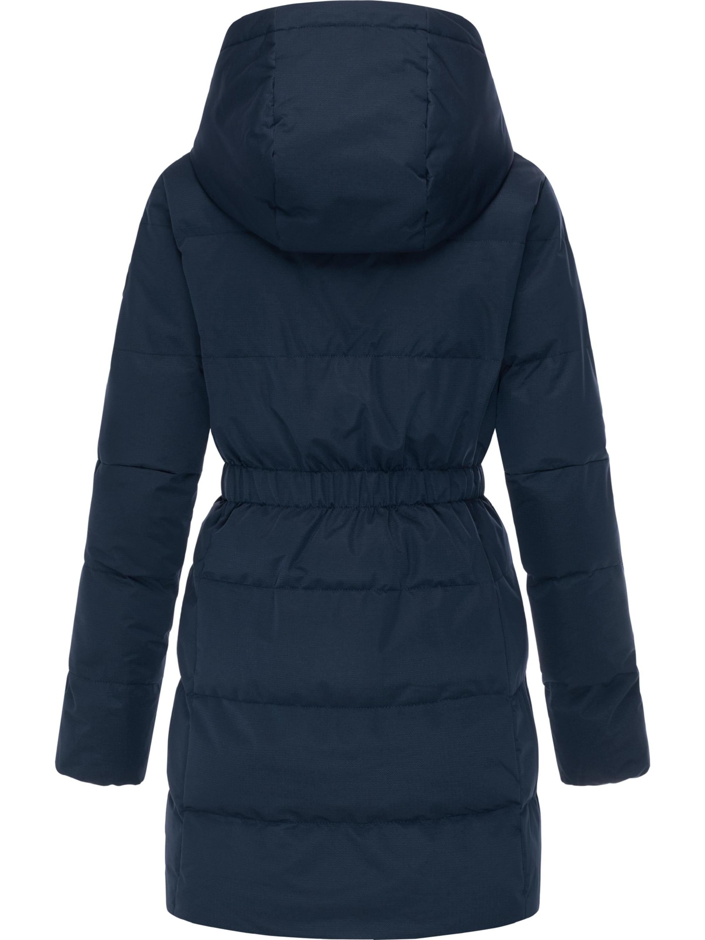 Ragwear Wintermantel 'Niani' in Blauw
