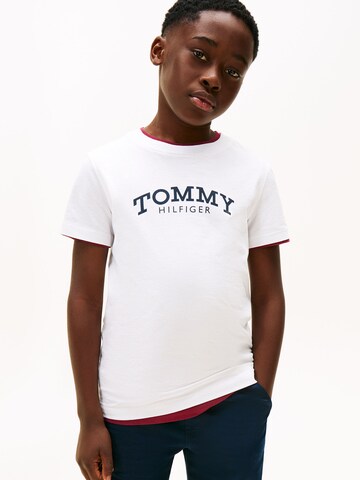 TOMMY HILFIGER Tričko – bílá: přední strana