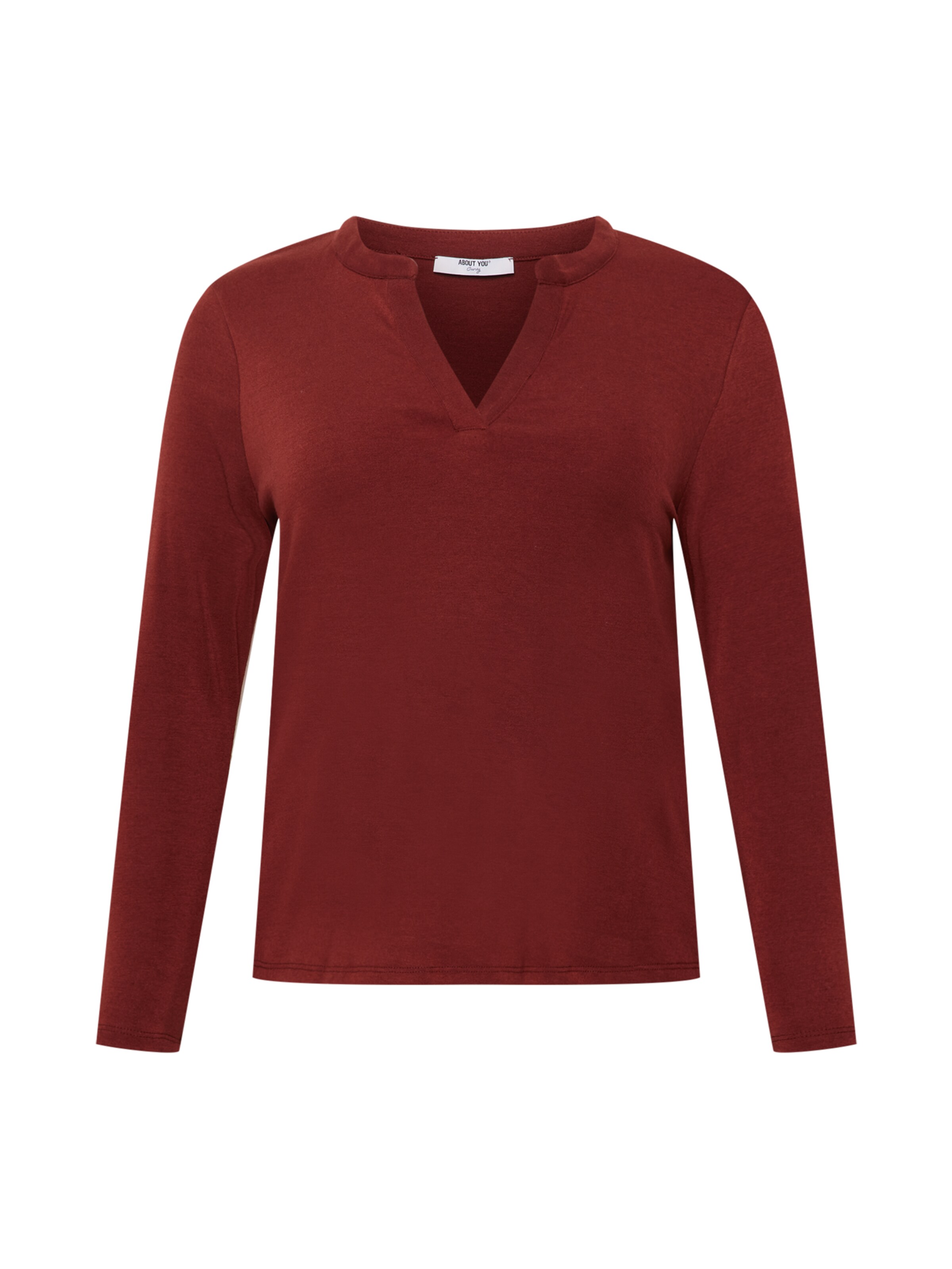 ABOUT YOU Curvy Tričko 'Felice' - Červená: predná strana