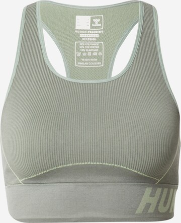 Reggiseno sportivo di Hummel in verde: frontale