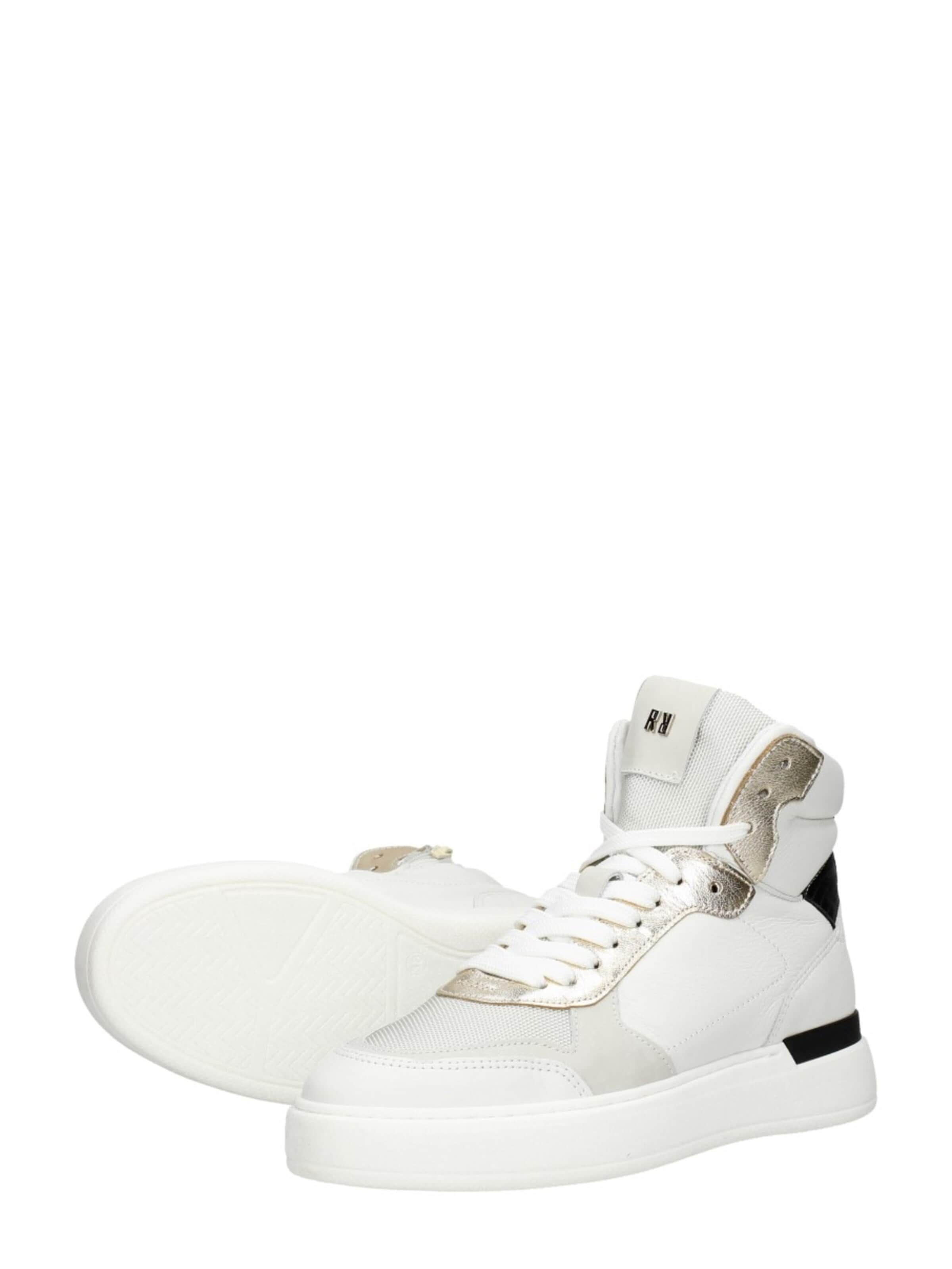 Baskets hautes 'Women High Top Sneaker' Red-Rag en blanc