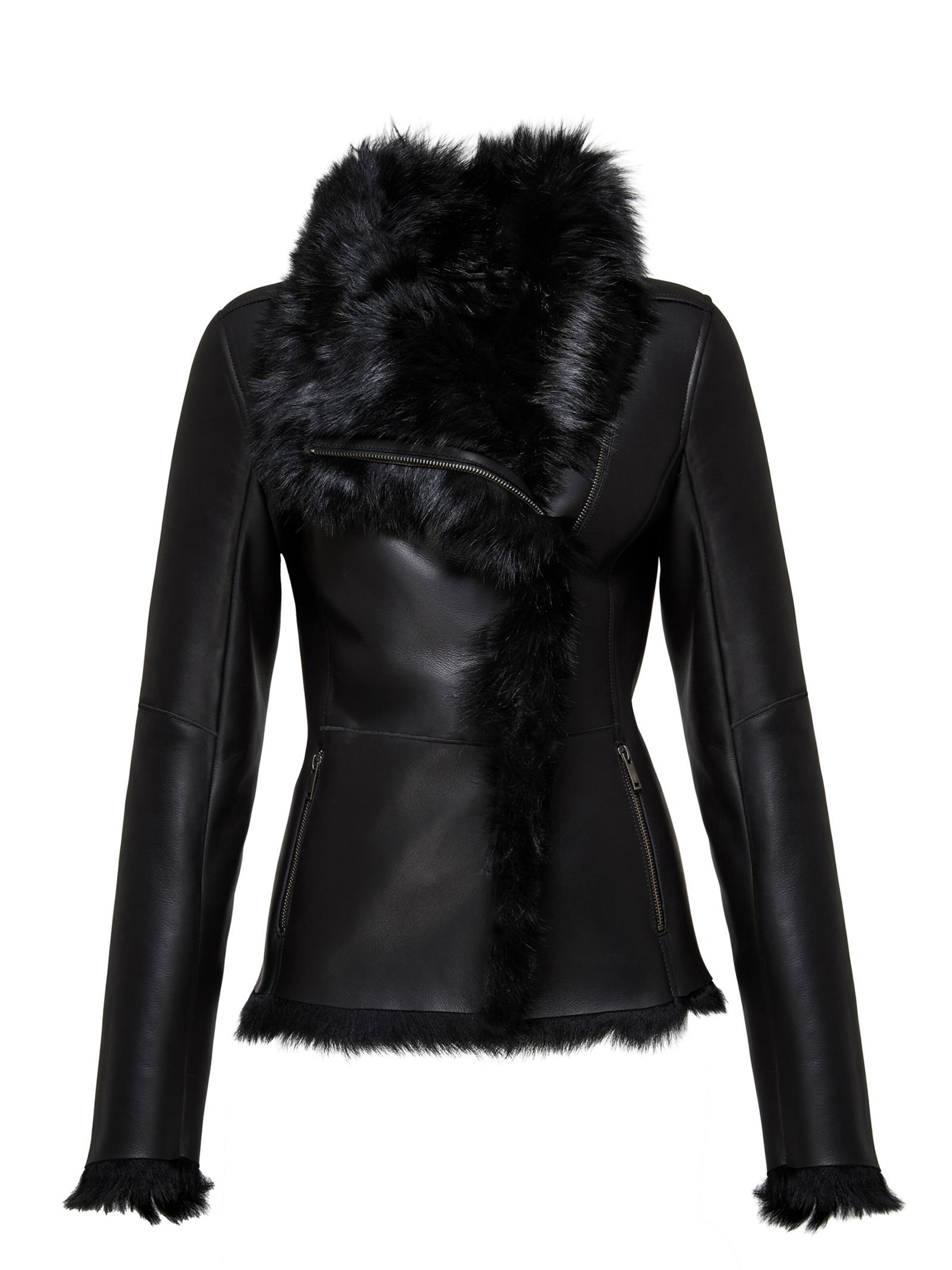 V S P - Chaqueta de invierno 'Adila' en negro: frente