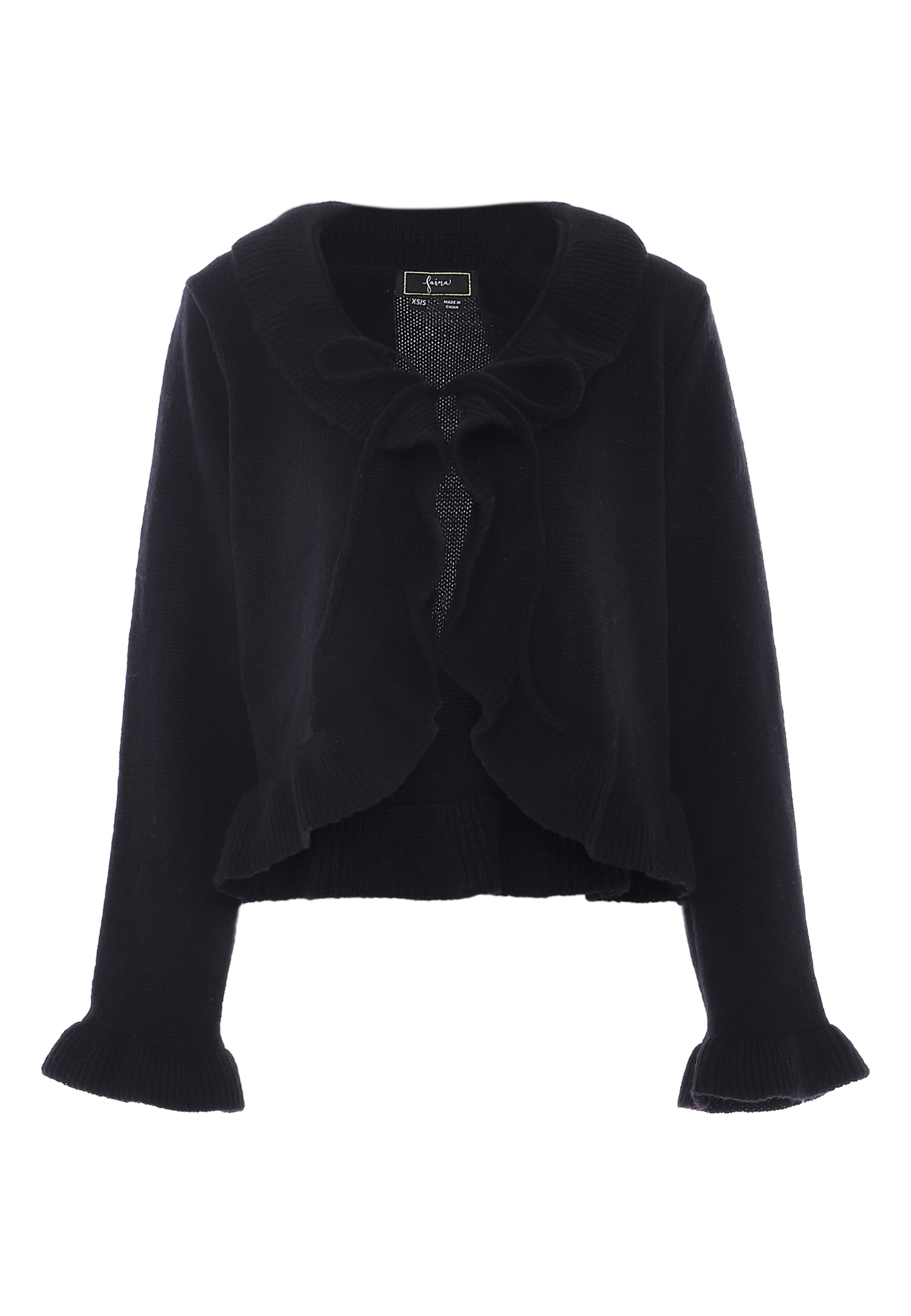 faina Kampsun, värv must: eest vaates